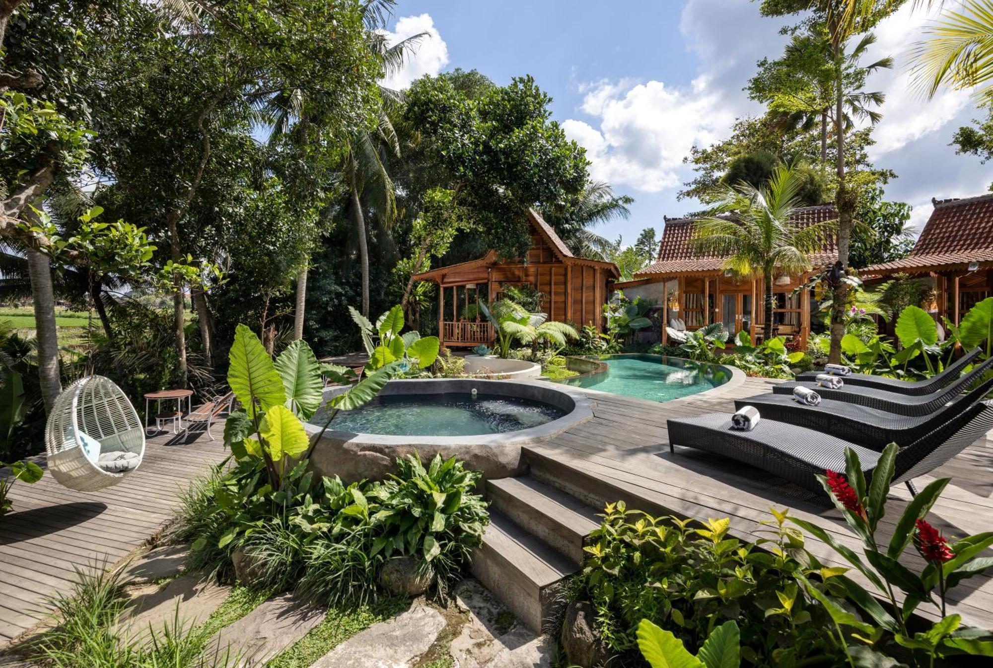 Berlima Wooden Lodge By Pramana Villas Ubud Exterior foto